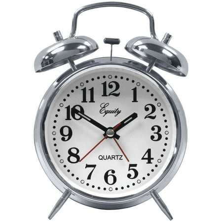 Quartz Alarm - Equity By La Crosse 13014 Analog Quartz Alarm Clock