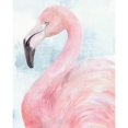 thumbnail image 3 of Parker, Jennifer Paxton 15x18 Black Modern Framed Museum Art Print Titled - Pink Flamingo Portrait II, 3 of 5