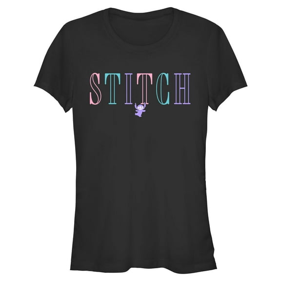 Juniors Lilo & Stitch Pastel Stitch T Shirt