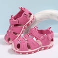 thumbnail image 5 of GYMEPIC Girl Sandals Outdoor Beach Shoes Protective TPR Sole Kids Summer Camp, 5 of 7