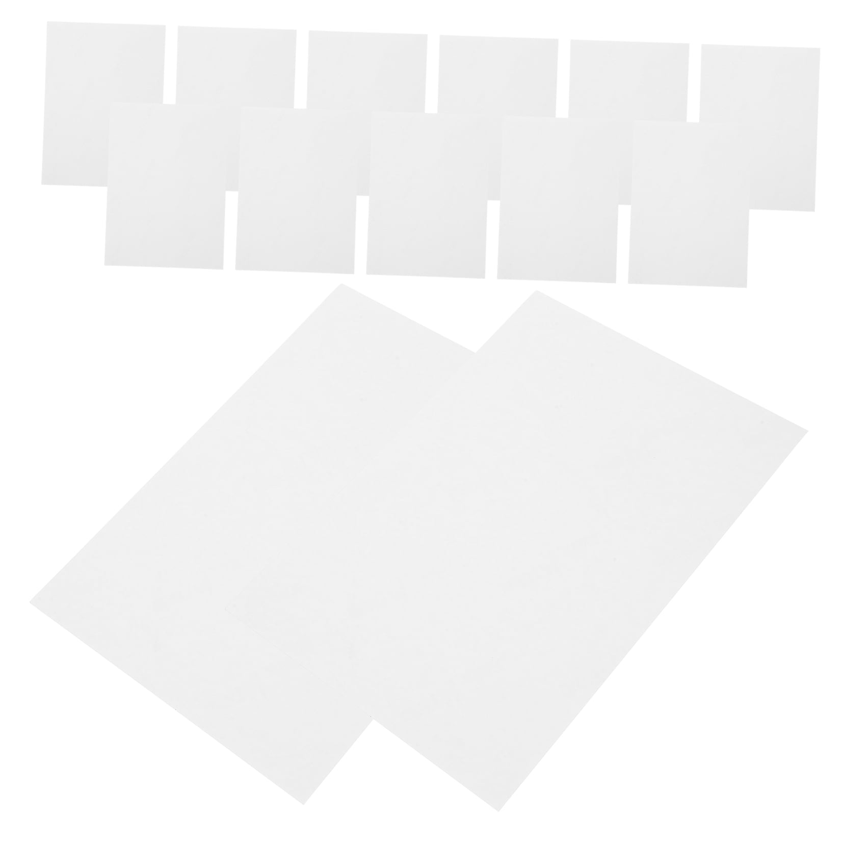 HONMEET 150Pcs Large White Writable Sticky Labels Adhesive Paper for Address Inventory and Storage