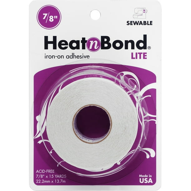 Heat'n Bond Lite IronOn Adhesive.875"X15yd