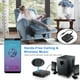 thumbnail image 3 of Transmisor y receptor Bluetooth 5.0, Adaptador Bluetooth inalámbrico 2 en 1, Carga USB, Adaptador de audio Bluetooth, para TV Sistema estéreo Sunnimix Transmisor Bluetooth para coche, 3 of 8