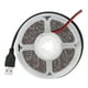 thumbnail image 5 of Tira de luz LED RGBW de bajo voltaje de 5V, tira de luz LED Flexible para decoración de interiores, iluminación de caja de computadora, luz roja, 5 of 5