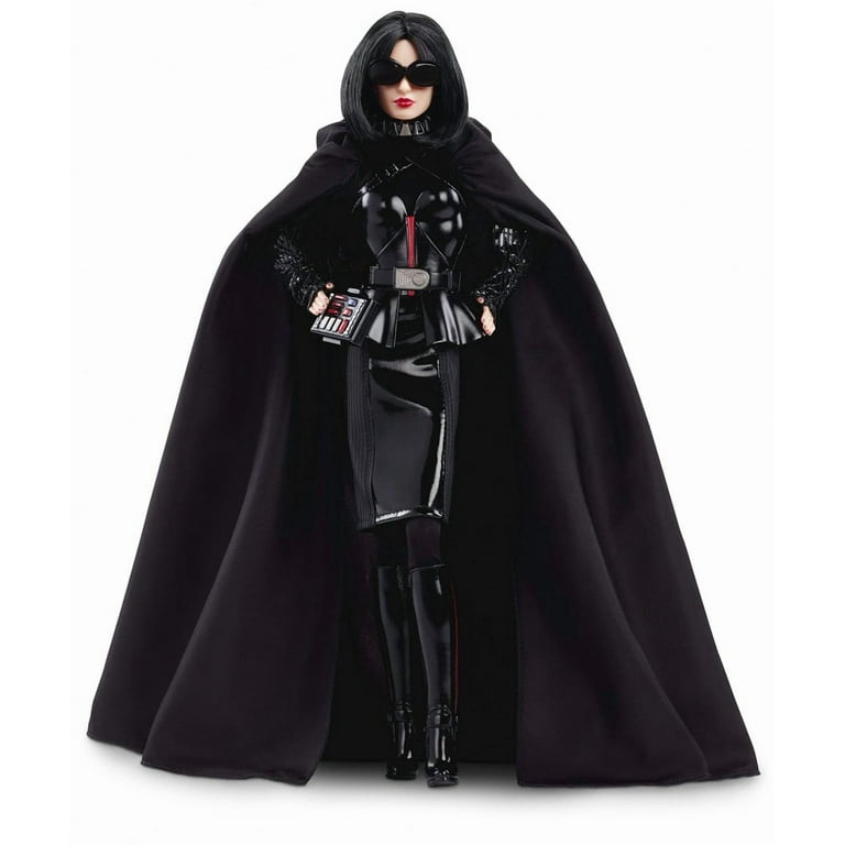 Star Wars x Barbie ダース・ベイダー フィギュア マテル Gold Label Darth Vader x Barbie Doll - Walmart.com