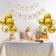 thumbnail image 7 of MBYHSC Gold Party Decorations Balloon Stand and Tablecloth for Birthday Wedding Retirement Father's Day Mother's Day Christmas New Years Graduation Decorations 2025, 7 of 7