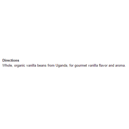 Frontier Uganda Vanilla Beans, 0.28 Oz