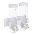 thumbnail image 1 of Dispensador de Cereal Aquila Doble de Pared Blanco BC1044, 1 of 8