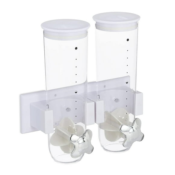 Dispensador de Cereal Aquila Doble de Pared Blanco BC1044
