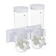 thumbnail image 1 of Dispensador de Cereal Aquila Doble de Pared Blanco BC1044, 1 of 8