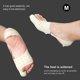 thumbnail image 5 of Pair of Lightweight Bunion Corrector Breathable Hallux Valgus Treatment Day and Night Big Toe Thumb BracesM (36‑39), 5 of 5