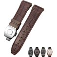 thumbnail image 1 of wonima11 For Franck Muller Watch Band 28mm Cowhide Silicone Watch Strap Nylon Rubber Folding Buckle Watch Bands For Men Bracelet, 1 of 1