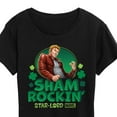 thumbnail image 3 of Marvel Guardians of the Galaxy - Shamrockin' Star-Lord St. Patrick's Day - Women's Short Sleeve Graphic T-Shirt, 3 of 5