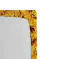 thumbnail image 2 of Hawaiian Fitted Sheet, Ocean Sea Island Themed Pattern with Palm Trees on Vivid Circled Backdrop, Soft Decorative Fabric Bedding, Twin XL Size, Marigold and Brown, by Ambesonne, 2 of 2