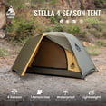 thumbnail image 2 of Carpa de Camping ONETIGRIS Stella 4 Estaciones para 1 Persona Impermeable, 2 of 9