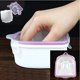 thumbnail image 4 of Recipiente para remojar y bandeja de lavado para quitar el esmalte de uñas: herramienta de manicura de spa, 4 of 7
