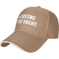 thumbnail image 1 of No Crying On The Yacht Hat Classic Low Profile Baseball Cap Adjustable Golf Dad Hats, 1 of 8