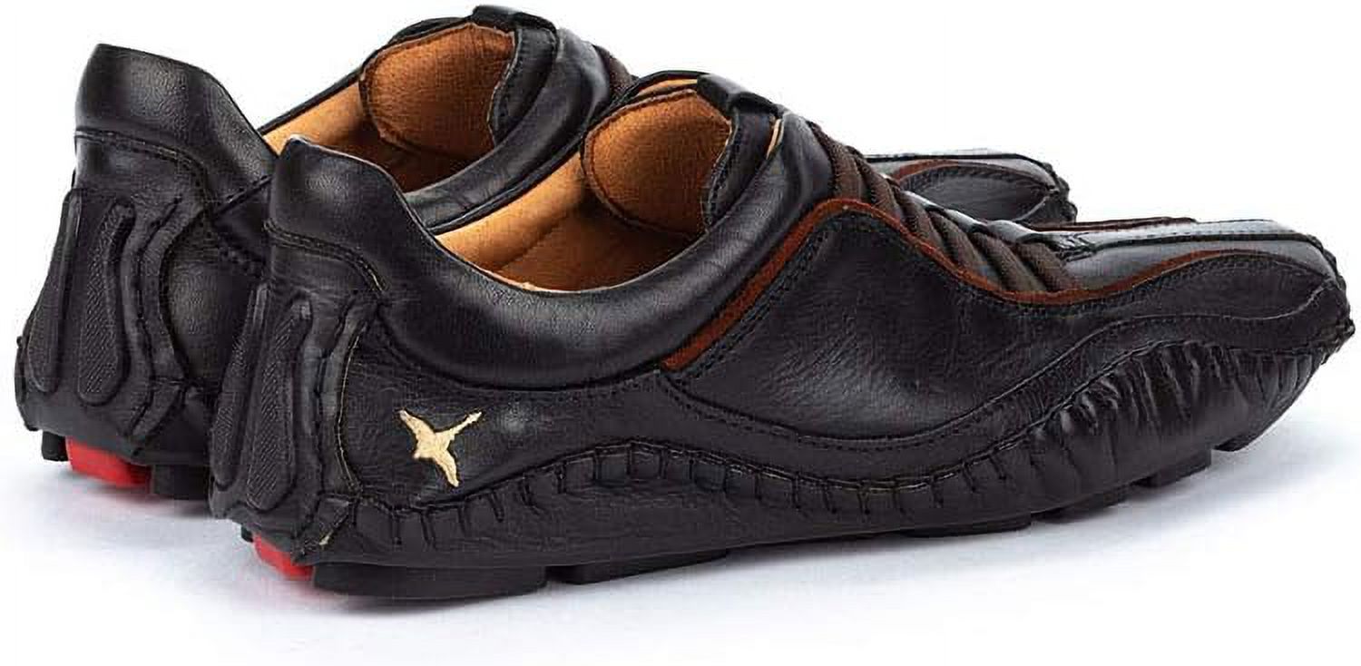 PIKOLINOS Leather Sneakers Fuencarral 15A Black - image 3 of 8