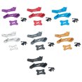 thumbnail image 4 of maskred RCGOFOLLOW Stable Tail Wing For 1/14 Wltoys 144001 On-Road Vehicles RC Car Part Silver, 4 of 6