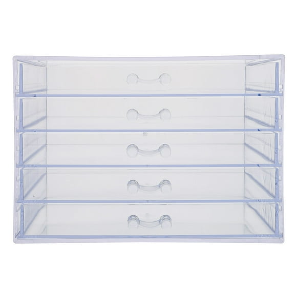 CTIRCHIU Manicure Tools Storage Box Rectangular Nail Accessories Organization for Women 1Pcs