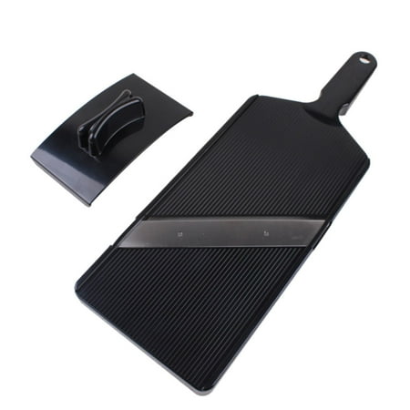 

HMGZSTY Vegetable Cutter Cabbage Slicer Widefluffy with Sharp Sharp Slice Whole Half with Holder，Slicer for Kitchen Stainless Steel Slice Or Vegetable Chopper Fruit Slicer Price Crash ! (Black 2)