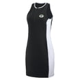 thumbnail image 2 of Women's WEAR by Erin Andrews Black Green Bay Packers Bodyframing Tank Dress, 2 of 4
