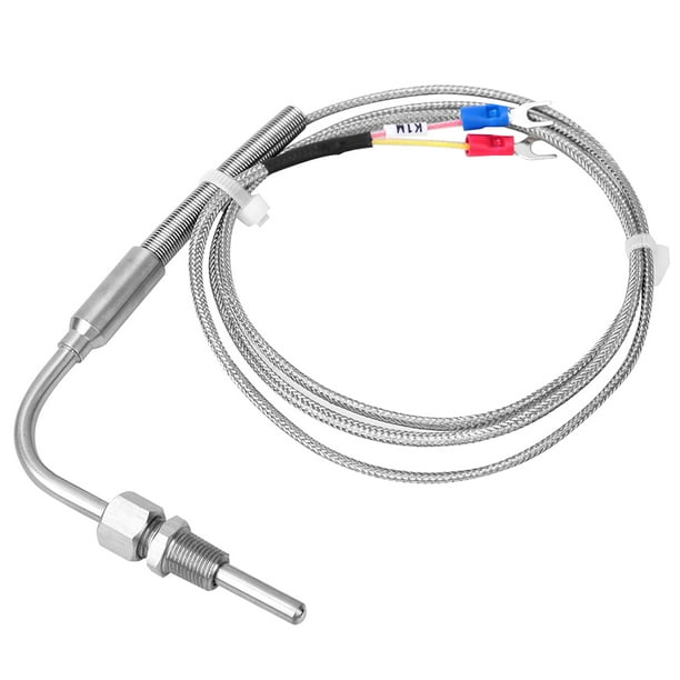 Sensor de Temperatura ANGGREK Sonda de Termopar Tipo K 90 Grados Con Cable de 1 M