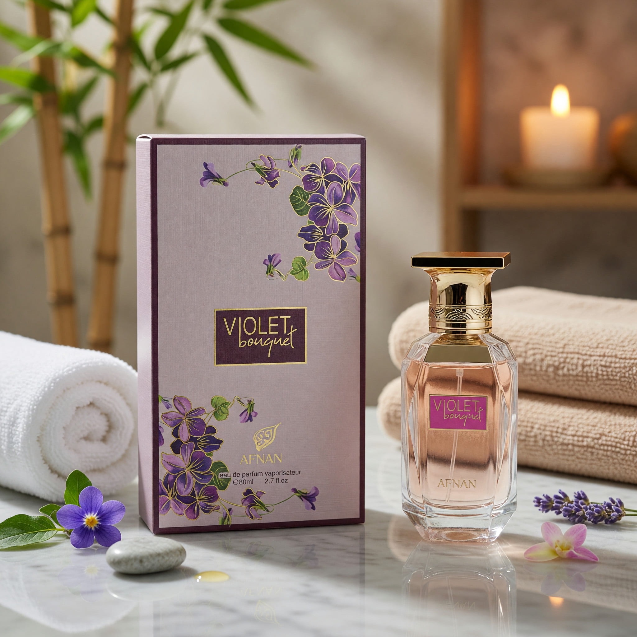 ドバイ香水VIOLET BOUQUET EDP 100ml Afnan Violet Bouquet Women Edp Spray, 2.7 oz, Oriental Floral