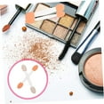 thumbnail image 2 of 200 pcs double ended eyeshadow brush face sponge for makeup mini eyeshadow Eyeshadow Sponge Applicator eye makeup dual-side smudger cosmetic portable emulsion white, 2 of 5