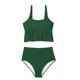 thumbnail image 5 of Traje de baño vintage estampado para mujer, traje de baño conservador, traje de baño de bikini con falda de playa estampada para mujer, traje de baño de nailon para mujer, 5 of 5