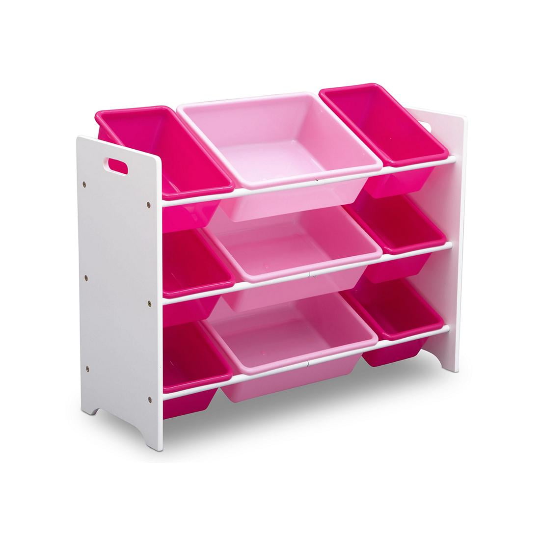 Delta Children MySize 9Bin Toy Organizer Bianca White