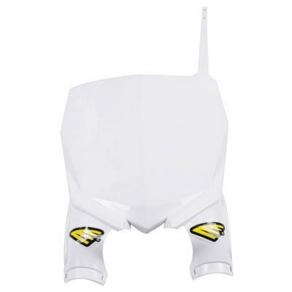 Cycra Stadium Number Plate White for Yamaha YZ250 2015-2018