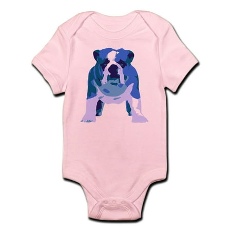 

CafePress - English Bulldog Pop Art Infant Bodysuit - Baby Light Bodysuit