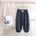 thumbnail image 2 of WOLLED 6M-12T Toddler Baby Single Pants Little Boys Girls Anti-Mosquito Pants Kids Summer Casual Pants Thin Boys Girls Wide-Legged Pants Loose Pants, 2 of 9
