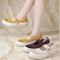 thumbnail image 7 of CHICVOMEY Sneakers for Women Slip on Casual Walking Shoes Breathable Lightweight for Work&daily Adjustable Strap Mesh Mary Jane Flats, 7 of 7