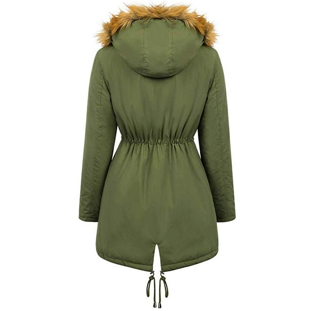 Winter plain slim button floss padded shop long coat