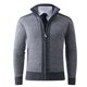 thumbnail image 3 of Ceisia Men's Corduroy Color Block Shirt Jacket Casual Long Gift Sleeve Windproof Outerwear with Pockets, 3 of 6