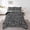 Black White, variant on Erosebridal Animal Cheetah Printed Full Size Comforter Sets for Kids, Leopard Wildlife Bedding Sets, Orange, 3pcs
