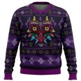 thumbnail image 3 of Sudadera y top 3D Otoño Patrón sin costuras de Majoras Mask Leyenda de Zelda Suéter feo de Navidad Regalo Jersey de Papá Noel para hombre, 3 of 5