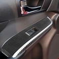 thumbnail image 4 of Real Bright Soft Car Interior Carbon Fiber Sticker DecorationCarbon Fiber Interior Rear Window Control Kit Cover For Toyota Camry 12-14Auto Car Protection Interior Accessories, 4 of 8
