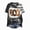 Black, variant on TOWED22 Halloween Tie Dye Boo Shirts for Women Funny Halloween Ghost Tshirts Fall Spooky Pumpkin Gift Top(Blue,XL)