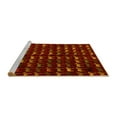 thumbnail image 2 of Ahgly Company Machine Washable Indoor Rectangle Abstract Yellow Modern Area Rugs, 8' x 10', 2 of 4