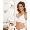 thumbnail image 6 of Wireless Bras for Women No Underwire Deep V Jelly Bra Comfortable Seamless Soft Bra, 6 of 7