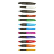 KINGART Mixed Media Gel Stick Crayons, 12 Primary Colors