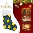 thumbnail image 4 of Coolnut 2PCS Lemon Christmas Stockings, Family Holiday Party Personalized Gift, Christmas Decorations Mantel Decor, 17.71"x12.20", 4 of 7