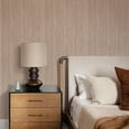 thumbnail image 4 of Tempaper Textured Faux Grasscloth Neutral Peel and Stick Wallpaper, 20.5" x 16.5', 4 of 8