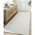 thumbnail image 7 of Hauteloom Tevah Wool Living Room, Bedroom Area Rug - Traditional, Transitional - Light Silver, Off White - 8' x 10', 7 of 7