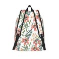 thumbnail image 2 of Lsque Lilies Flowers Pattern Canvas Daypack, Durable Backpack, High-quality Versatile Backpack,Vintage Compact Backpack-Small, 2 of 6