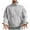 Gray, variant on Jalioing Half Zip Sweatshirts for Men Stand Collar Long Sleeve Fashion Pullover with Pocket Classic Casual Shirts