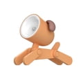 thumbnail image 2 of Naiovety Lámpara de noche Adorable para el hogar, soporte para teléfono con luz de Animal de dibujos animados, funciona con pilas, decoración Iluminación y accesorios Naranja, 2 of 6
